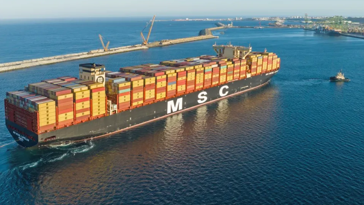 В Mediterranean Shipping Company решили остановить рейсы в Красном море. Фото: MSC